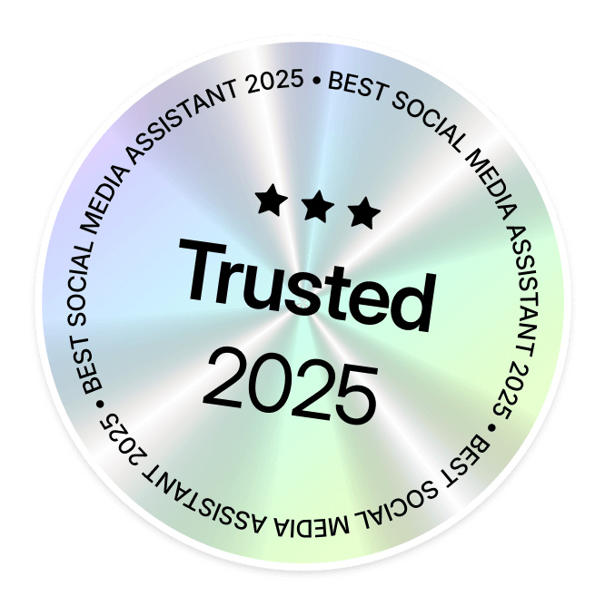 Trusted 2025 award badge